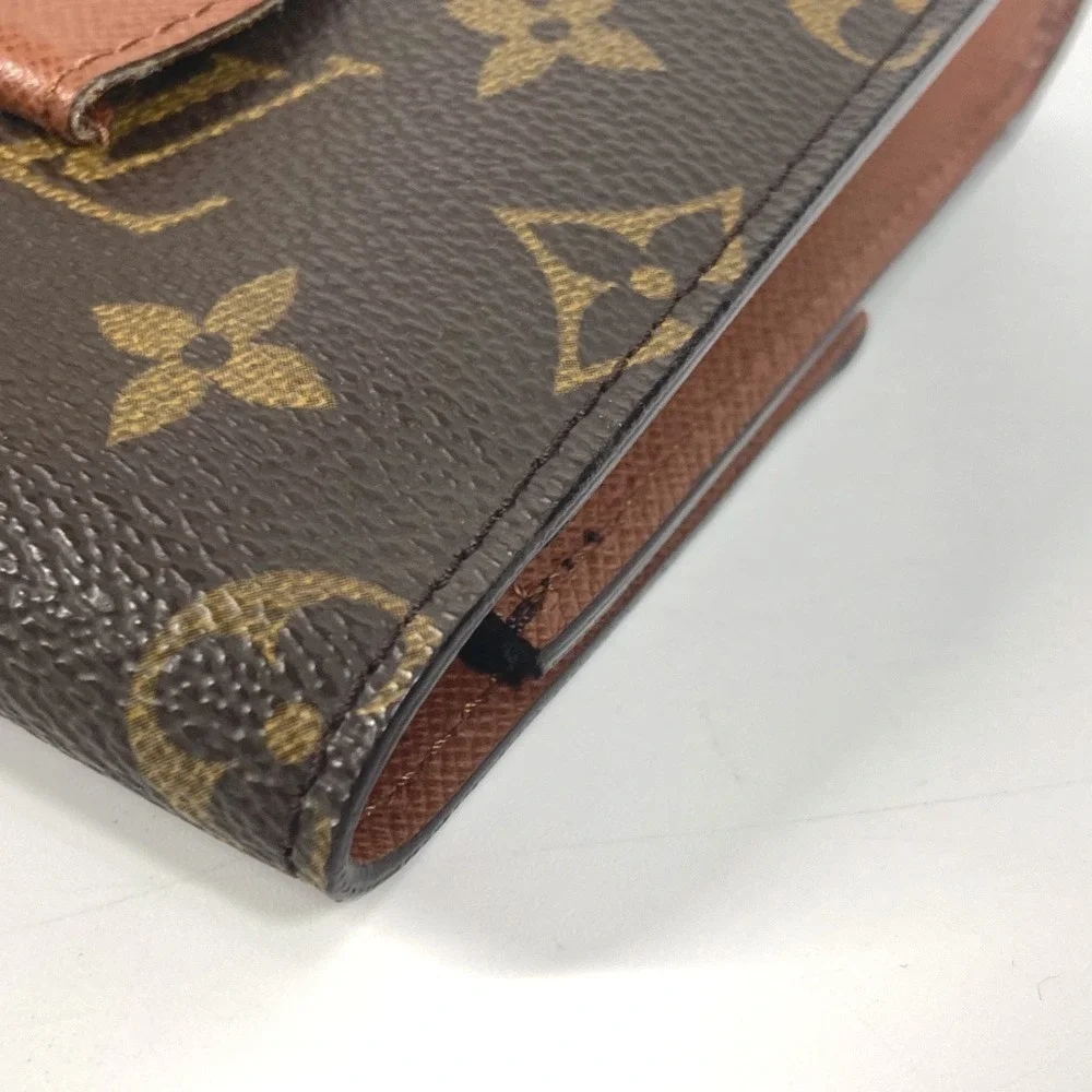 LOUIS VUITTON Brown Monogram Canvas Hobo Bag